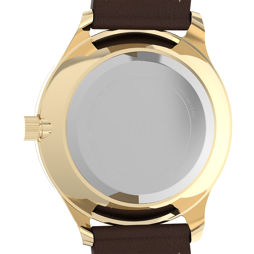 Timex Modern Easy Reader 3-Hand 32mm Leather Band