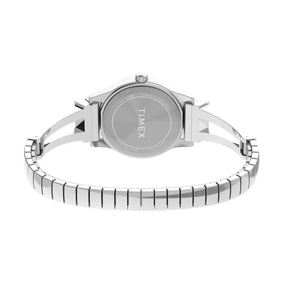 Timex Core Stretch Bangle 3-Hand 25mm Stainless Steel Band
