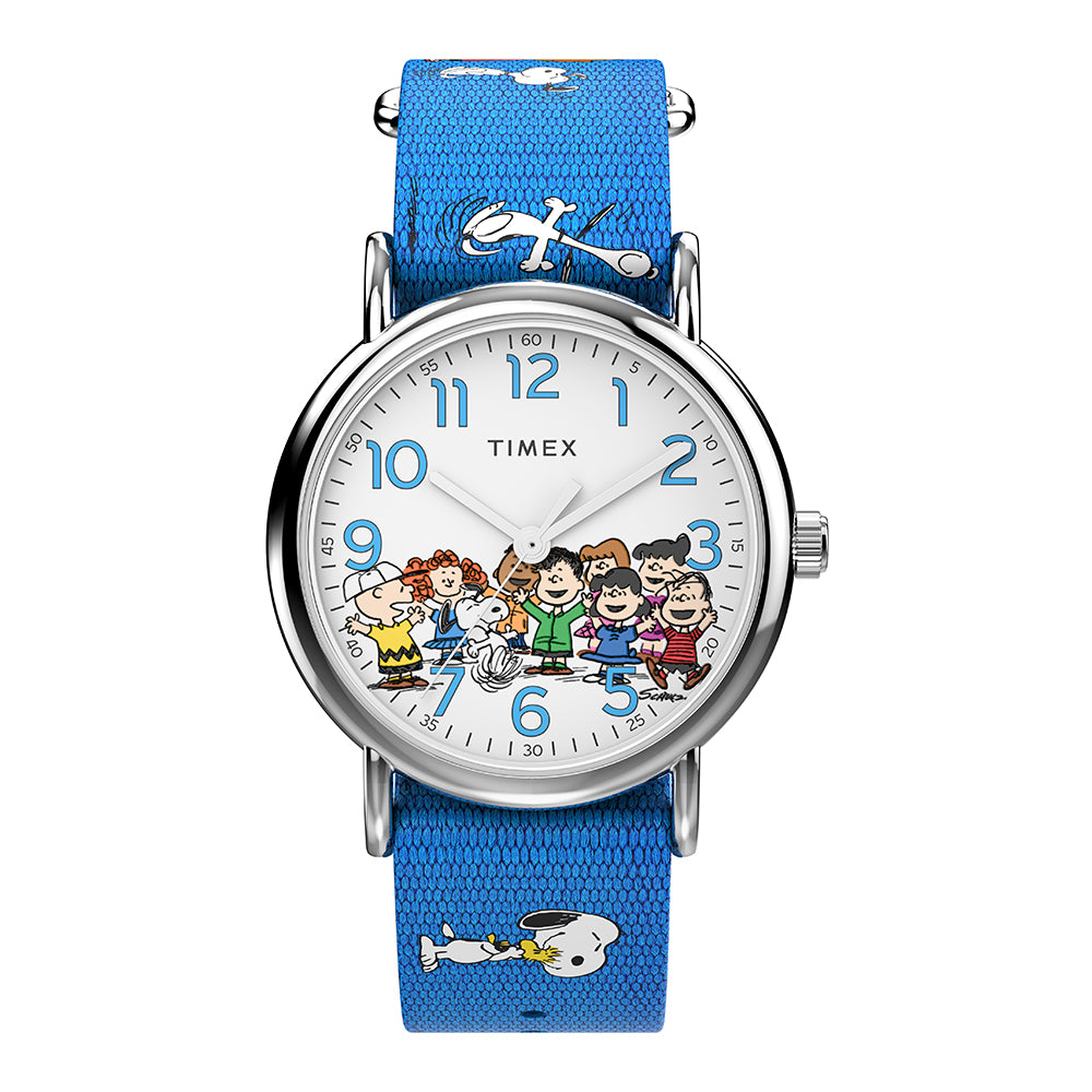 Timex Timex Weekender x Peanuts Gang'S All Here 3-Hand 38mm Fabric Band