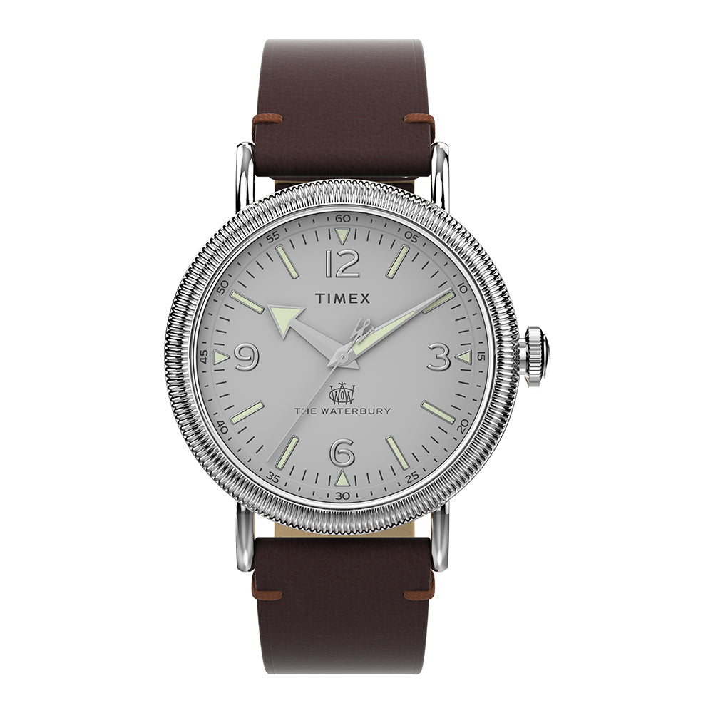 Timex Waterbury Standard 3-Hand 40mm Leather Band