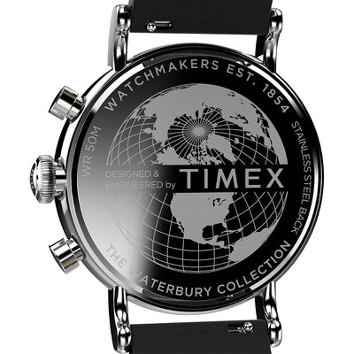 Timex Waterbury Standard Date 40mm Leather Band