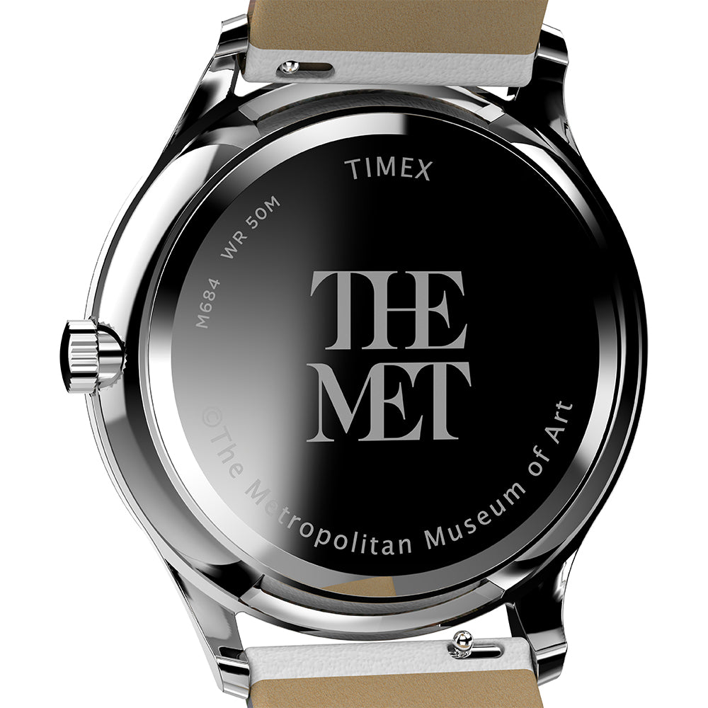 Timex The Met Van Gogh 3-Hand 40mm Leather Band