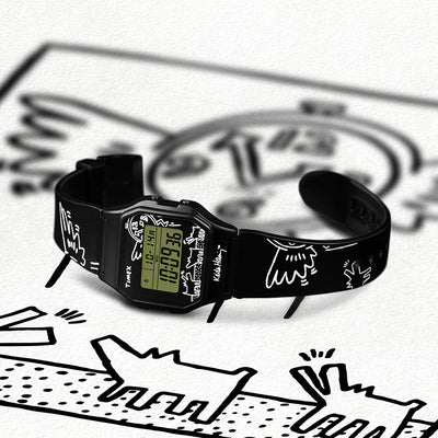 Timex Timex x Keith Haring T80 Digital 34mm Resin Band