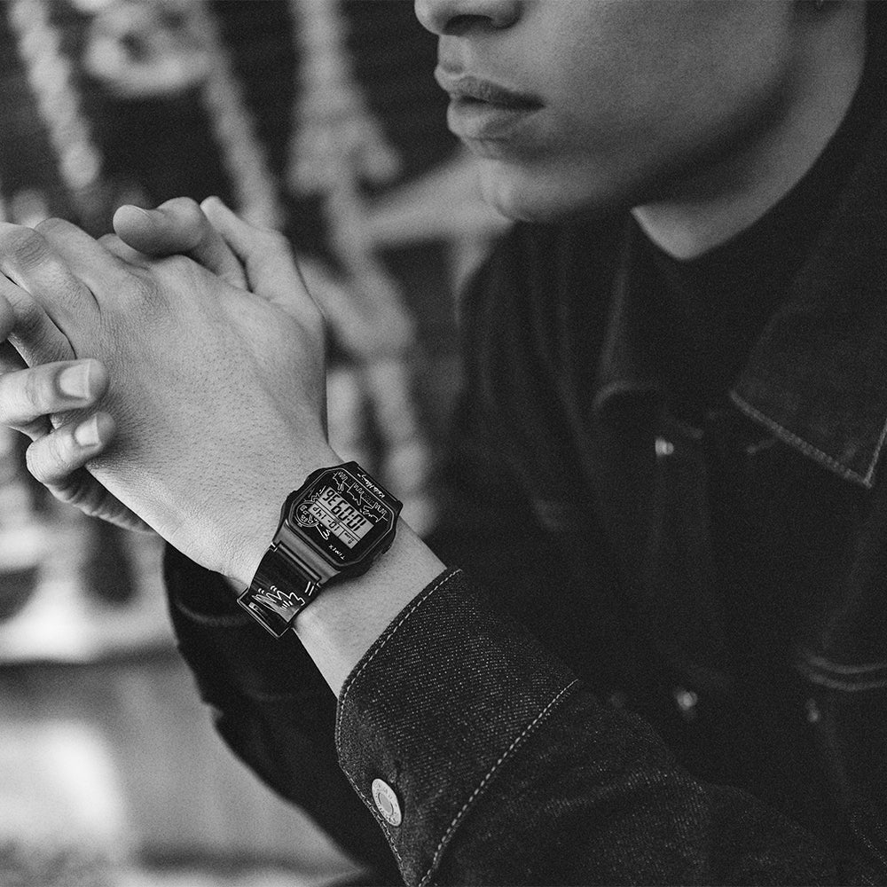 Timex Timex x Keith Haring T80 Digital 34mm Resin Band