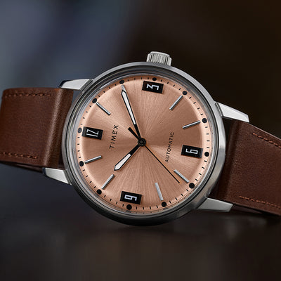 Timex Marlin 3-Hand 40mm Leather Band