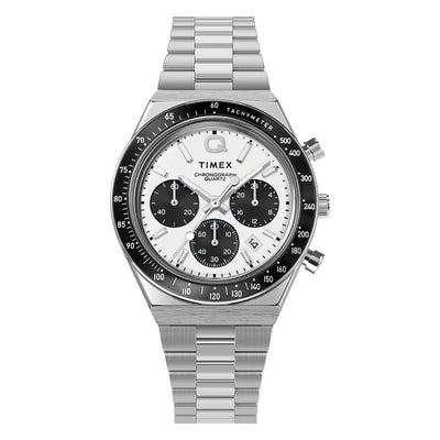 Timex Q Timex Chronograph  40mm Stainless Steel Band