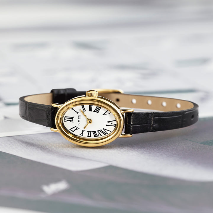Timex Cavatina 2-Hand 19mm Leather Band – Watch Republic PH