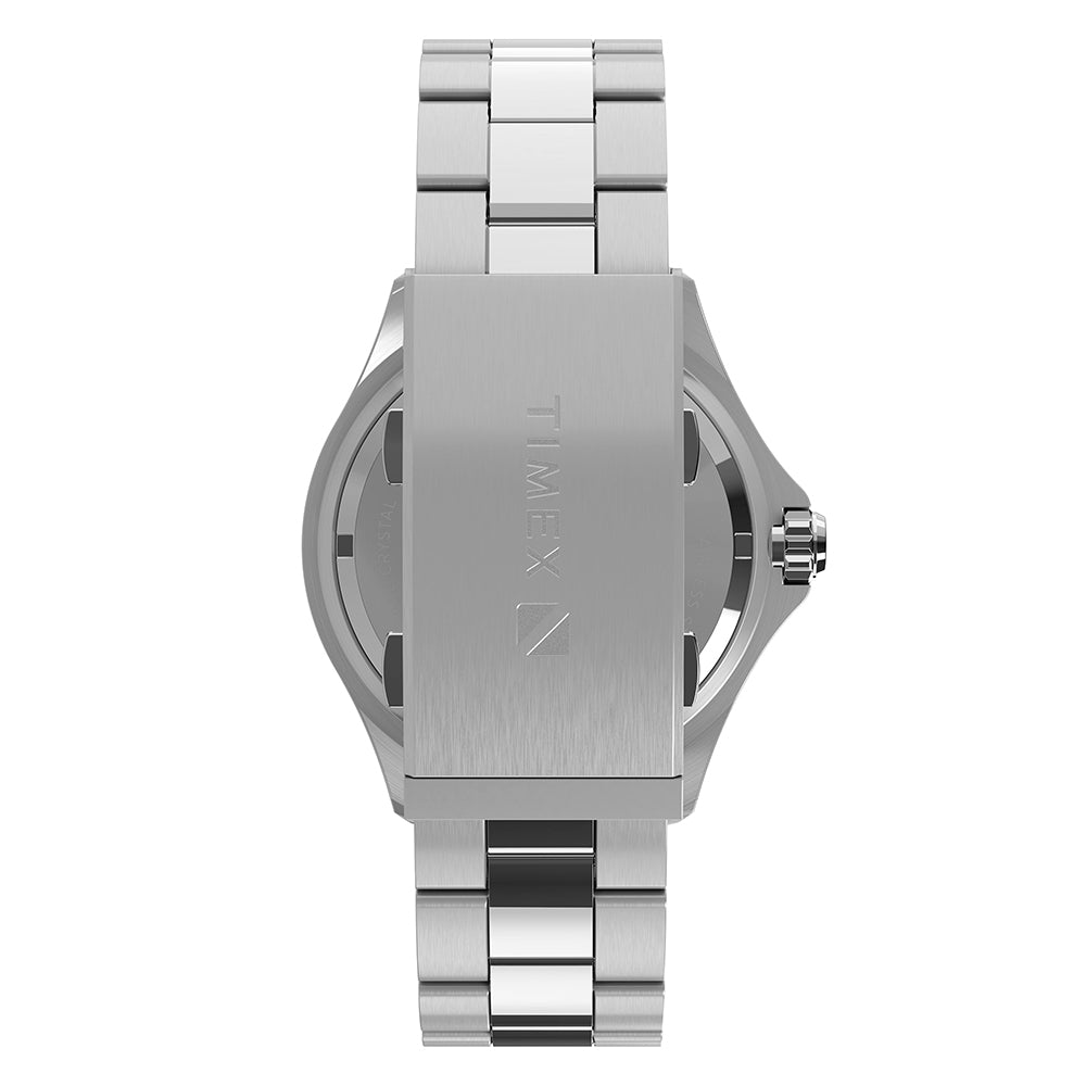 Timex Deepwater Meridian 200 Date 44mm Stainless Steel Band