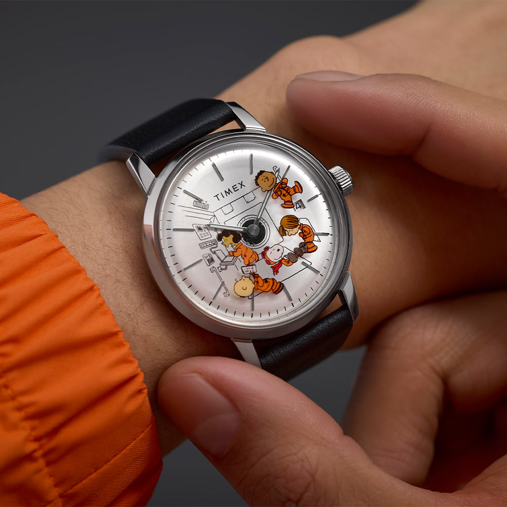Timex Marlin x Peanuts Automatic 40mm Leather Band