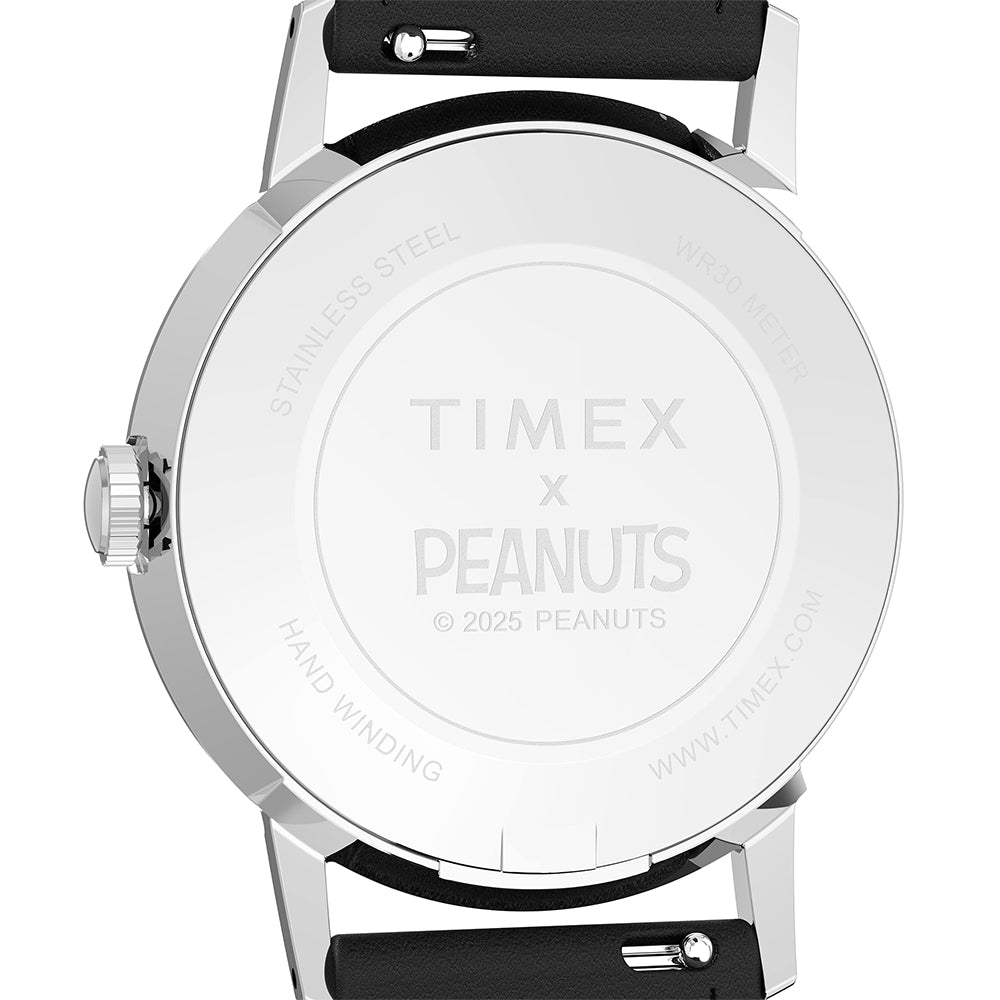 Timex Marlin x Peanuts  34mm Leather Band