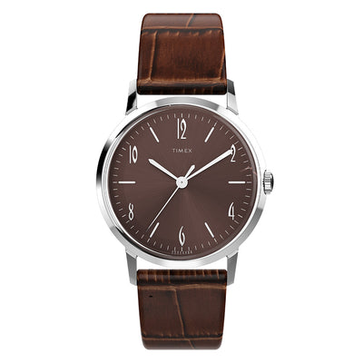 Timex Marlin Hand-wound 34mm Leather Band