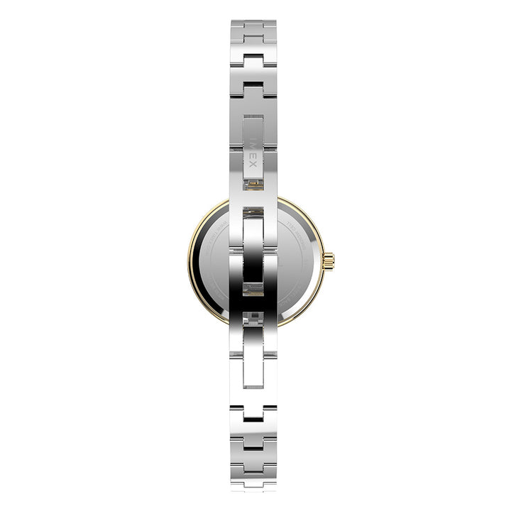 Timex Main Street Women's Watch 25mm Two Tone Alloy Strap Silver Dial Gold Case TW2W96200, gold : Buy Online at Best Price in KSA - Souq is now