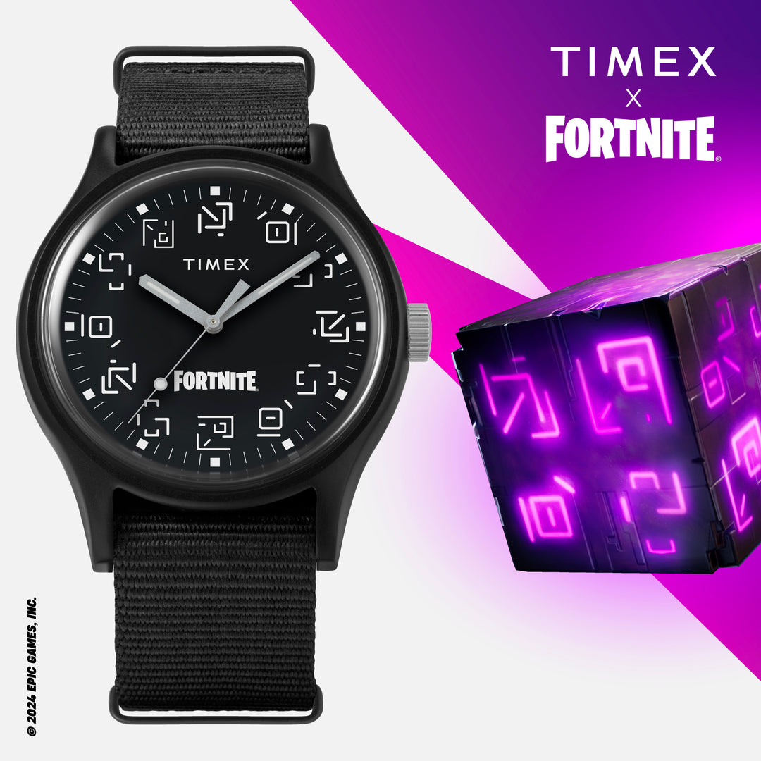Timex Mk1 x Fortnite 3-Hand 40mm Fabric Band – Watch Republic PH