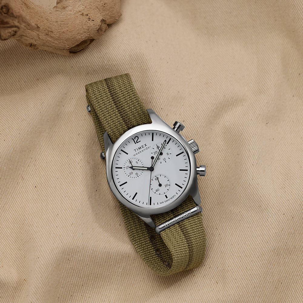 Timex Weekender Chronograph 40mm Fabric Band