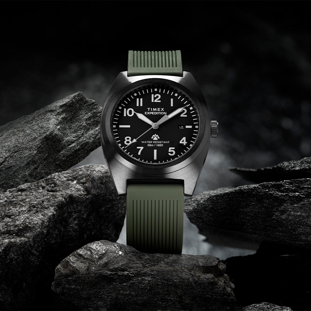 Timex Expedition Field Date 39mm Silicone Band
