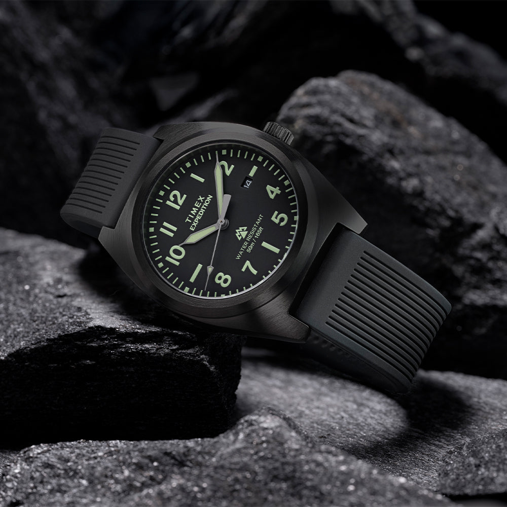 Timex Expedition Field Date 39mm Silicone Band