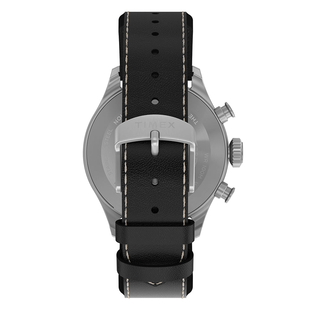 Timex Waterbury Ace Chronograph 41mm Leather Band