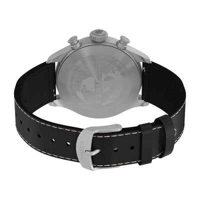 Timex Waterbury Ace Chronograph 41mm Leather Band