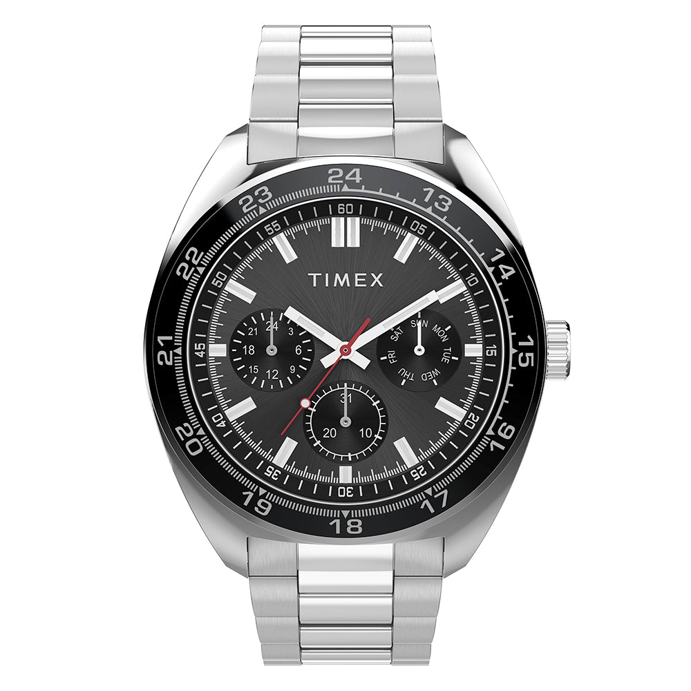Timex Weston Multifunction 45mm Stainless Steel Band