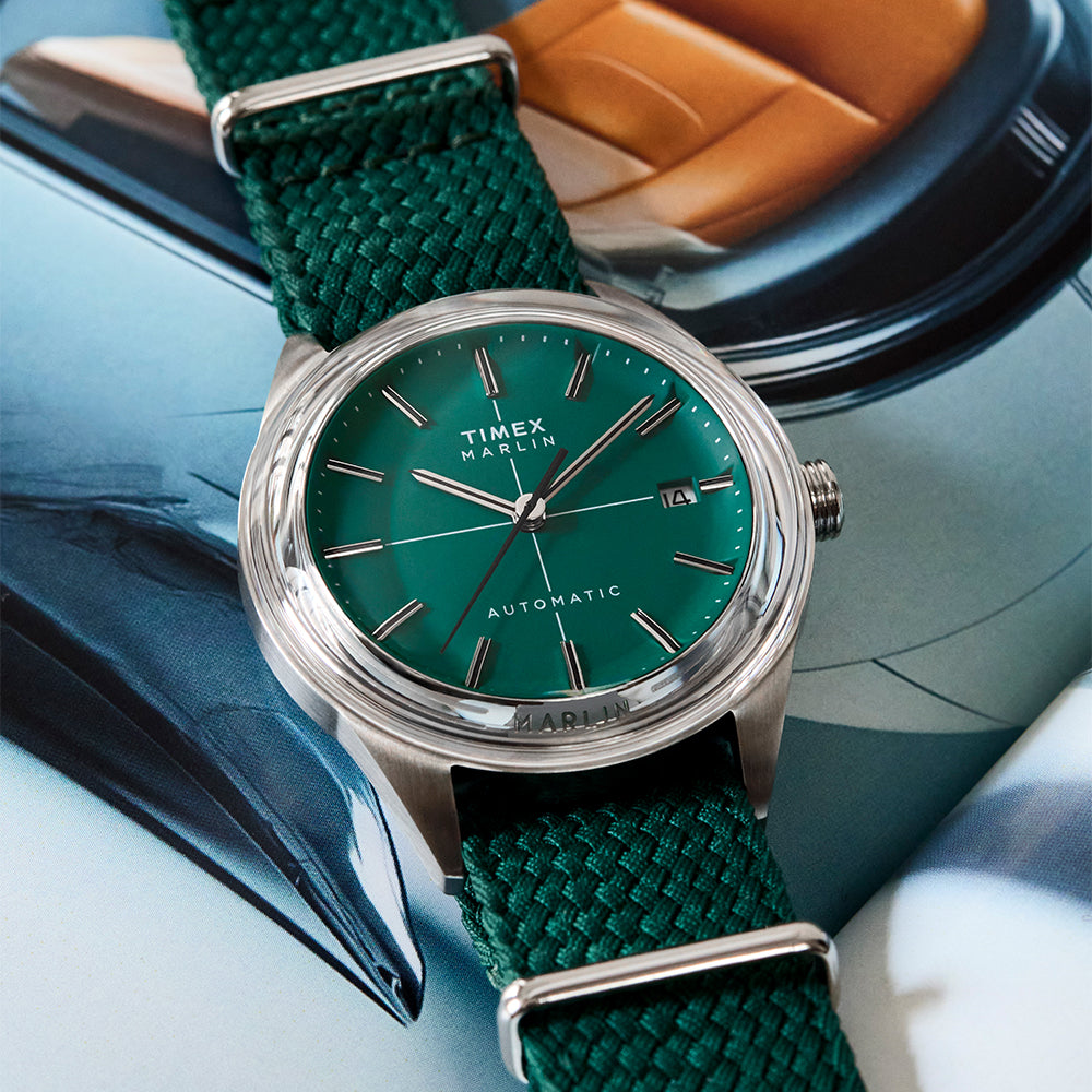 Timex Marlin Jet Automatic 38mm Fabric Band