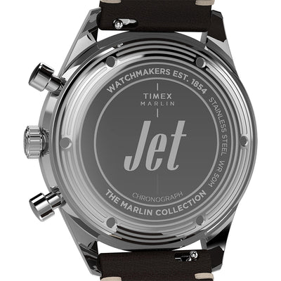 Timex Marlin Jet Quartz Chronograph 40mm Leather Band
