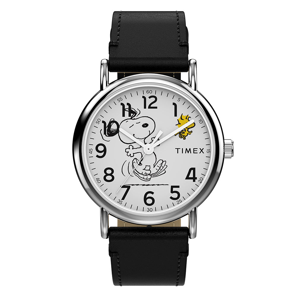 Timex Timex x Peanuts Weekender 3-Hand 38mm Leather Band