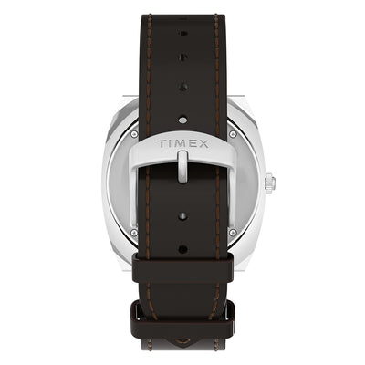 Timex Q Timex 1972 Reissue Date 39mm Leather Band