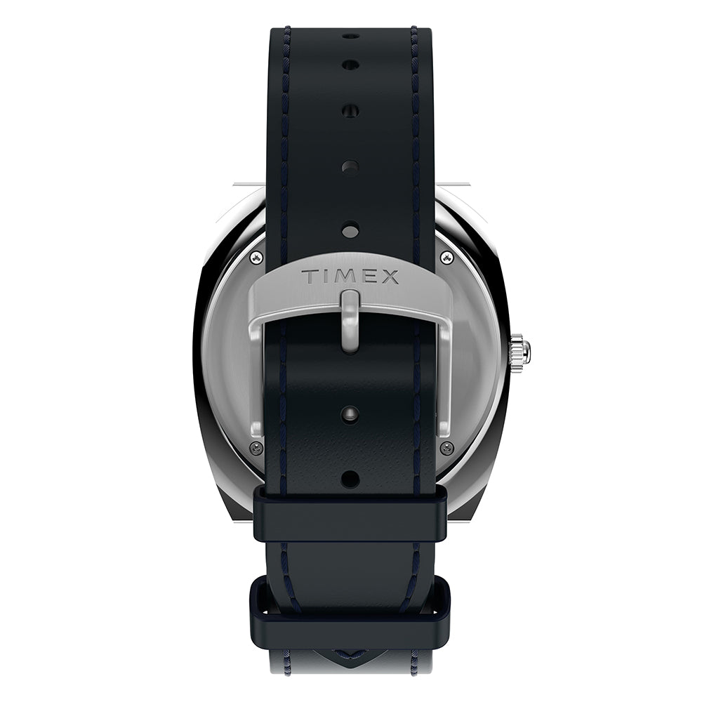 Timex Q Timex 1972 Reissue Date 39mm Leather Band