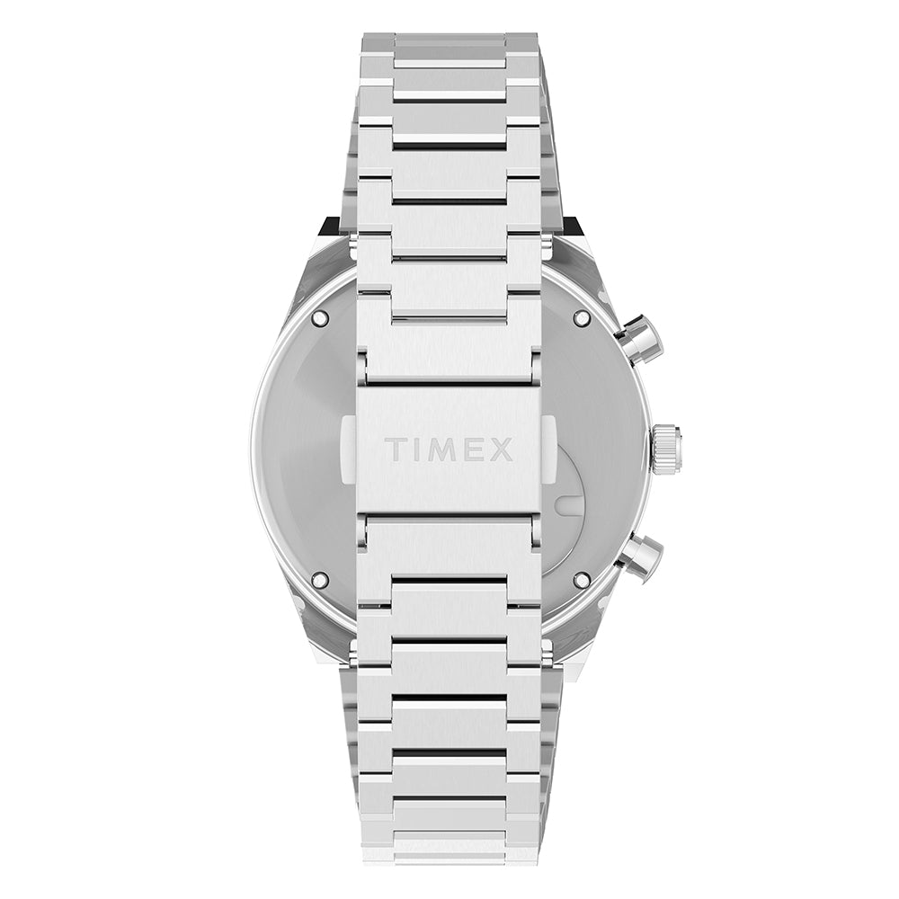 Timex Q Timex Falcon Eye Chronograph 40mm Stainless Steel Band