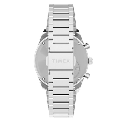 Timex Q Timex Falcon Eye Chronograph 40mm Stainless Steel Band