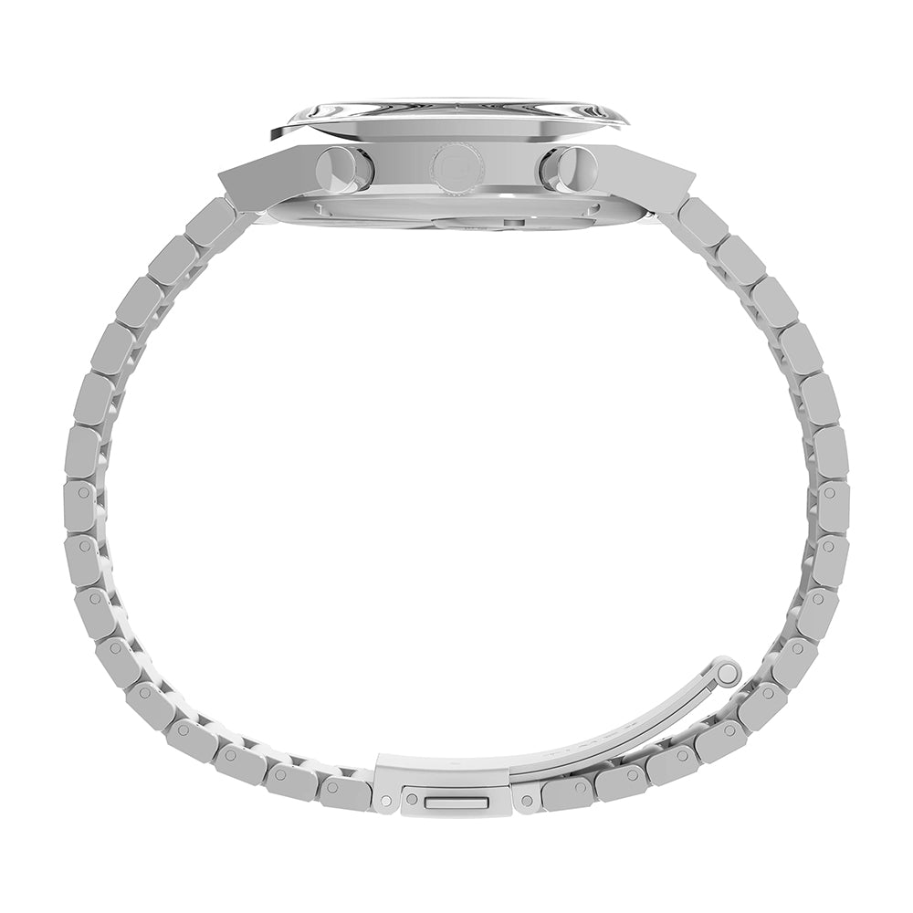 Timex Q Timex Falcon Eye Chronograph 40mm Stainless Steel Band