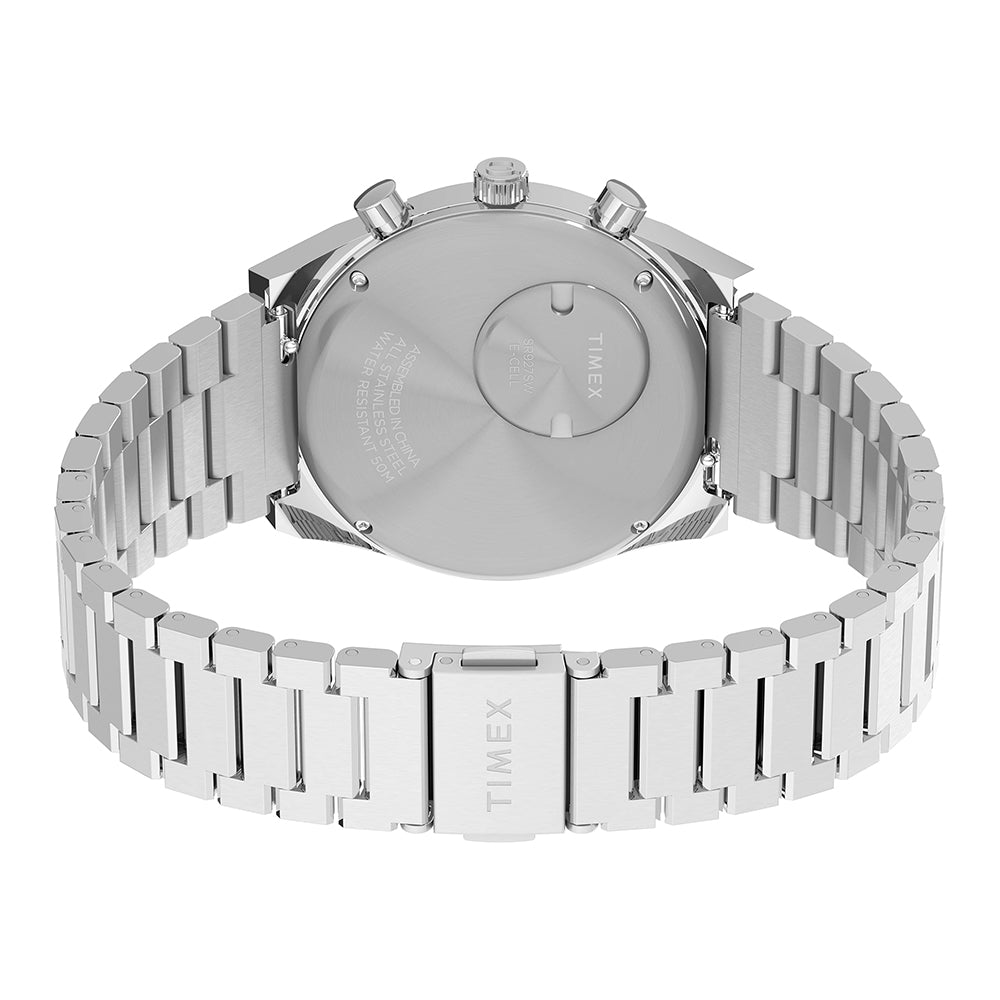 Timex Q Timex Falcon Eye Chronograph 40mm Stainless Steel Band