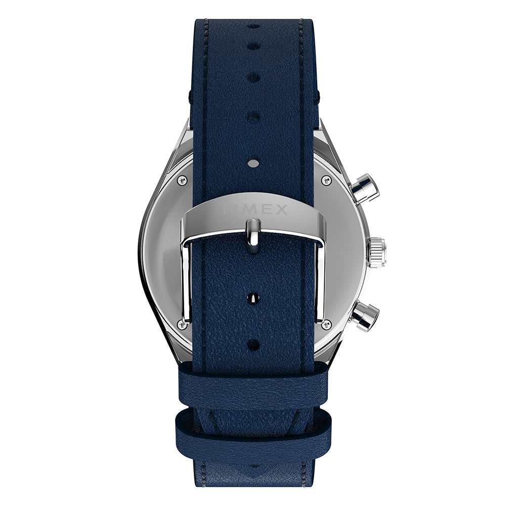 Timex Q Timex Chronograph 40mm Leather Band