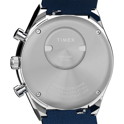 Timex Q Timex Chronograph 40mm Leather Band