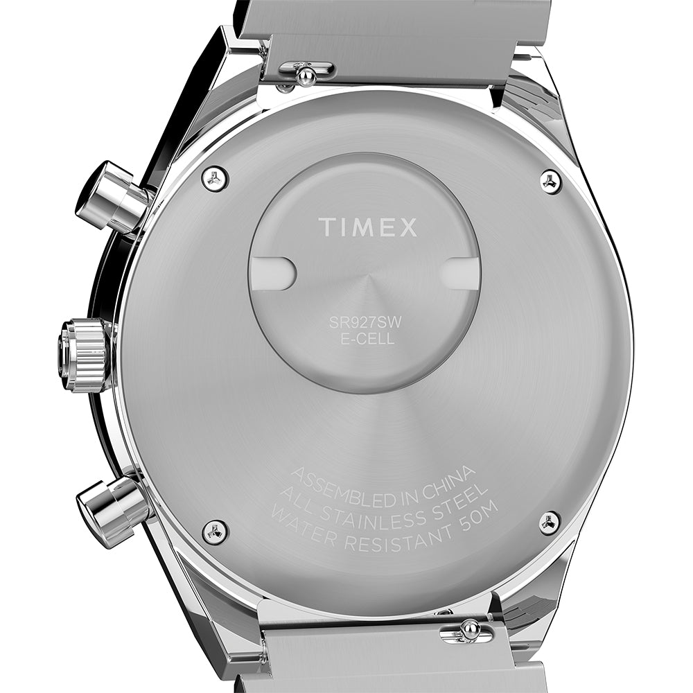 Timex Q Timex Chronograph 40mm Stainless Steel Band