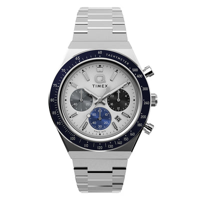Timex Q Timex Chronograph 40mm Stainless Steel Band