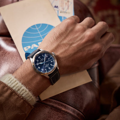 Timex Waterbury Ace Pan Am Automatic 41mm Leather Band