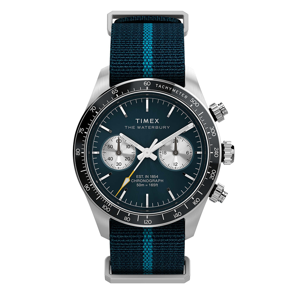 Timex Waterbury Heritage Chronograph 39mm Fabric Band