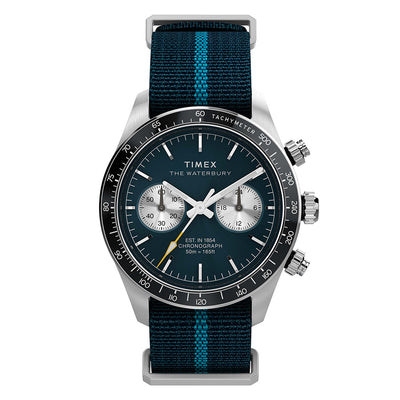 Timex Waterbury Heritage Chronograph 39mm Fabric Band