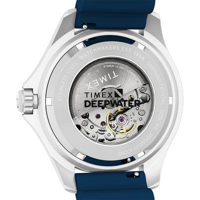 Timex Deepwater Meridian 200 Automatic 43mm Rubber Band
