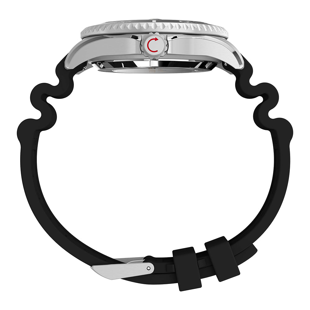 Timex Deepwater Meridian 200 Automatic 43mm Rubber Band