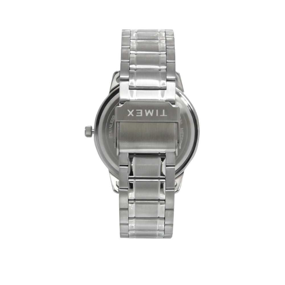 Timex Denver Day-Date 40mm Stainless Steel Band