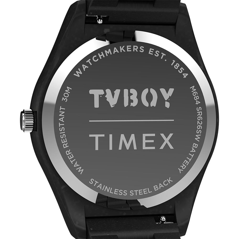 Timex Timex X Tv Boy 3-Hand 42mm Stainless Steel Band