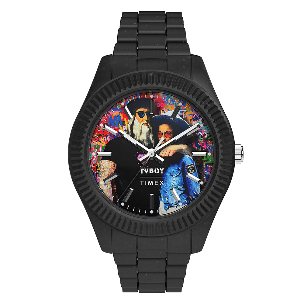 Timex Timex X Tv Boy 3-Hand 42mm Stainless Steel Band