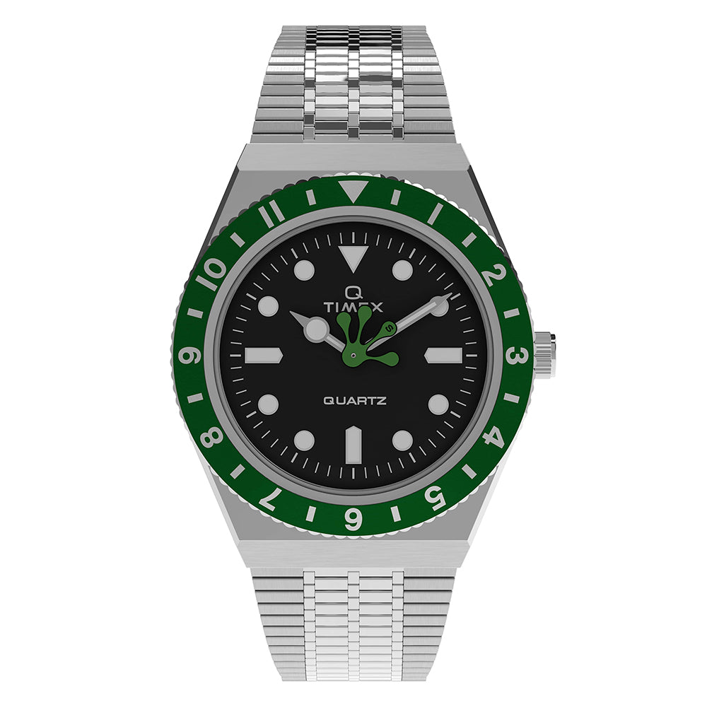 Timex Q Timex Seconde 2-Hand 38mm Stainless Steel Band