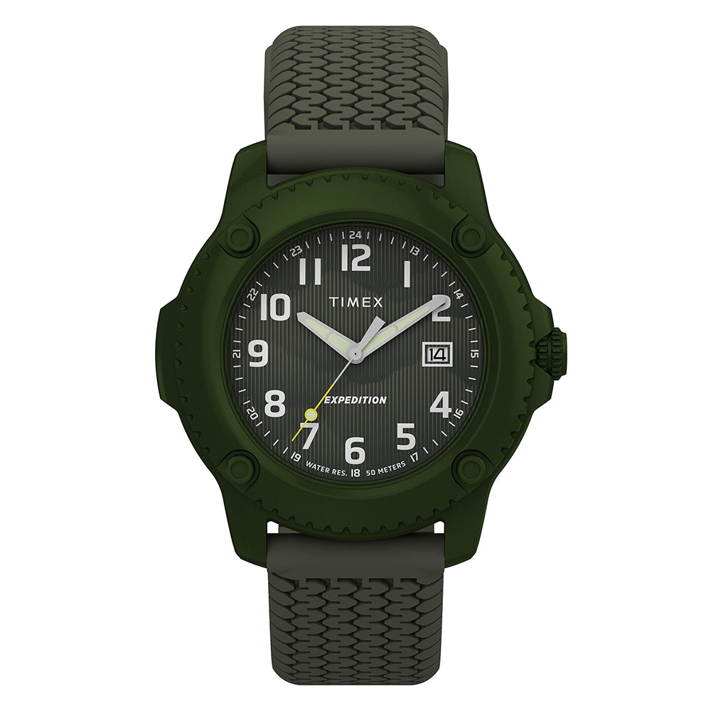 Timex Expedition Timber Date 42mm Silicone Band
