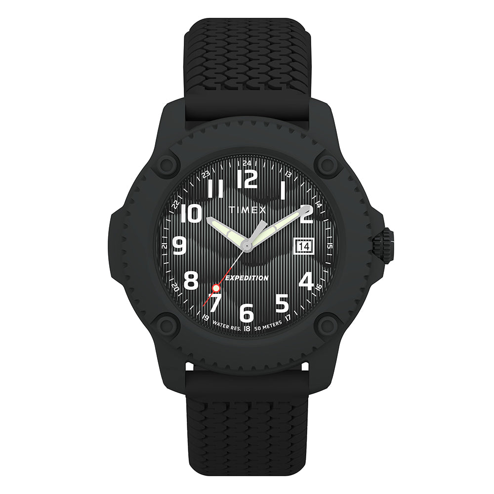 Timex Expedition Timber Date 42mm Silicone Band