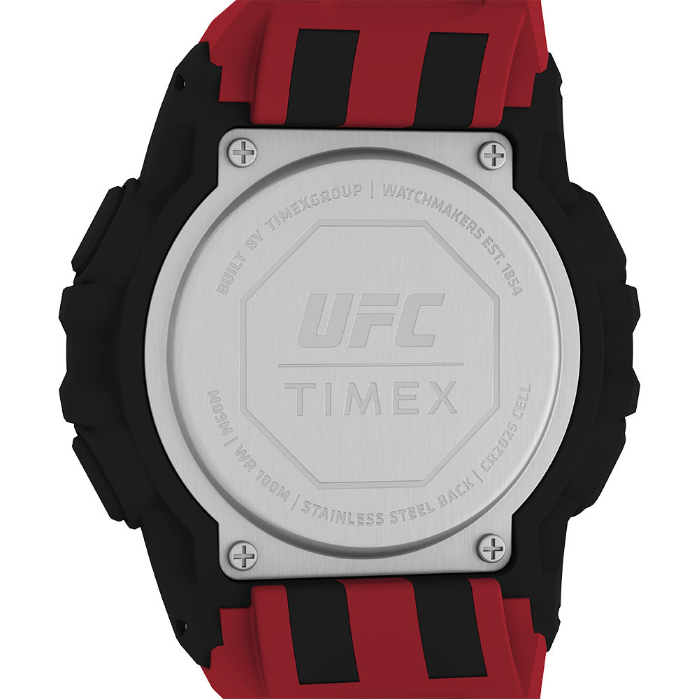 Timex UFC Strength Digital 52mm Leather Band