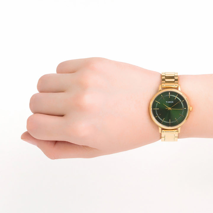 Timex Monroe 3-Hand 34mm Stainless Steel Band – Watch Republic PH