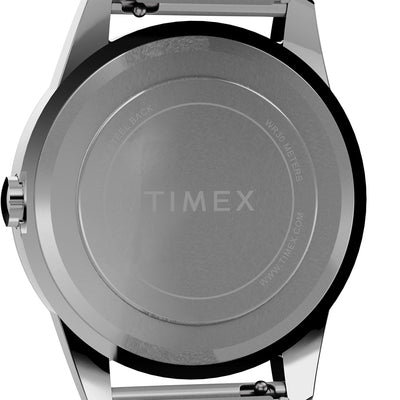 Timex South Street Sport Day-Date 36mm Stainless Steel Band